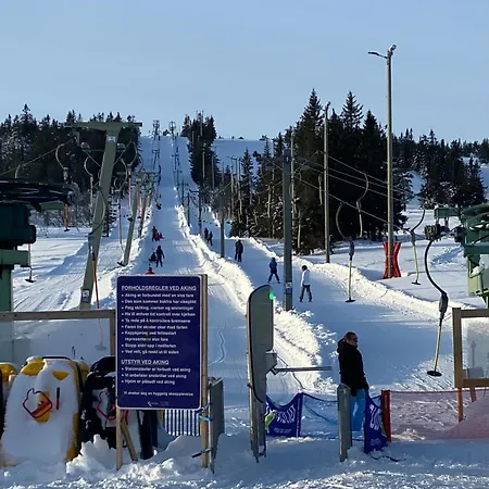 Tatil Evi Hostkos Og Ro Pa Budor, 4 Roms Med Peis Og Wifi Nordset