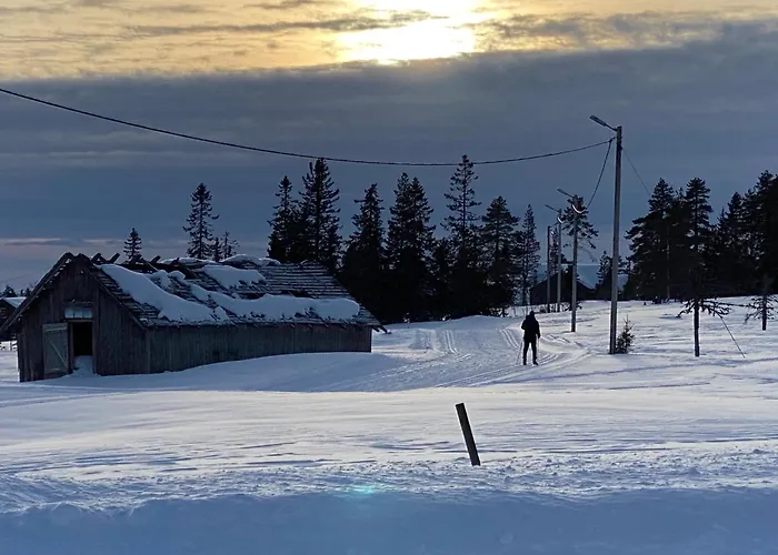Nyaraló Hostkos Og Ro Pa Budor, 4 Roms Med Peis Og Wifi Nordset